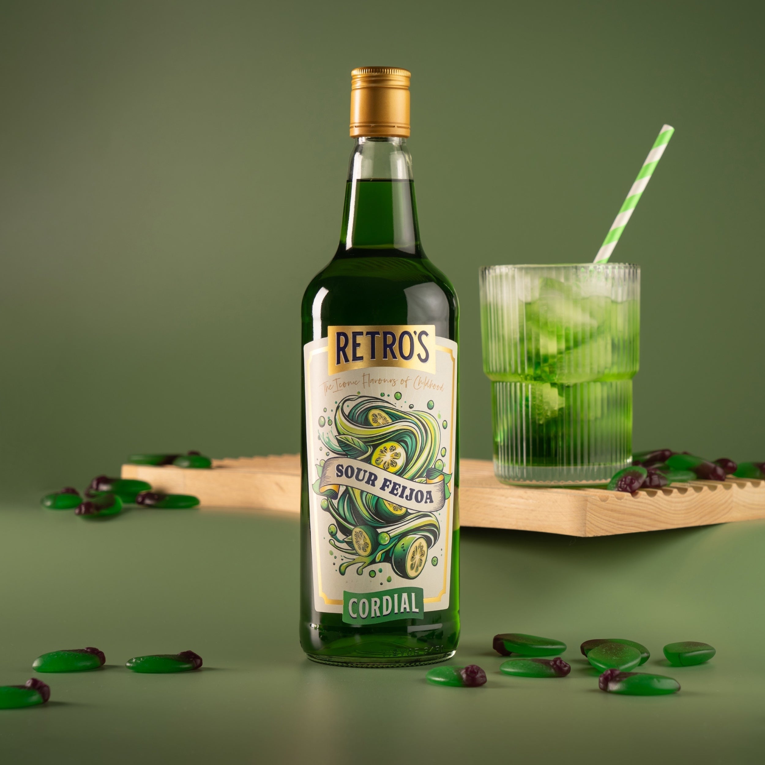 Retro's Sour Feijoa 1L