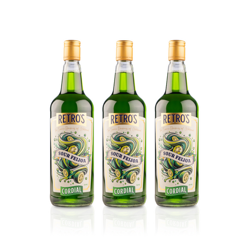 Retro’s Sour Feijoa Cordial 750mL