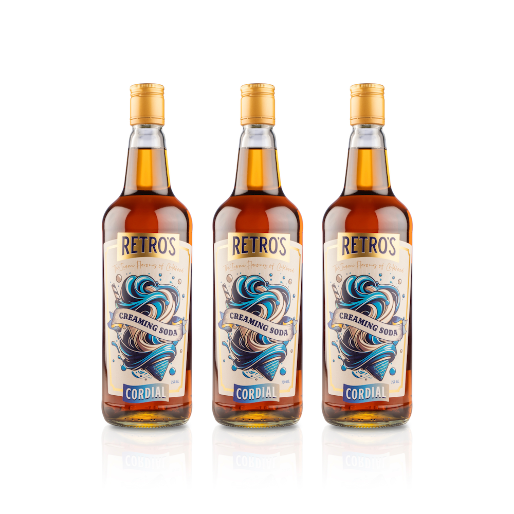 Retro's Creaming Soda Cordial 750mL